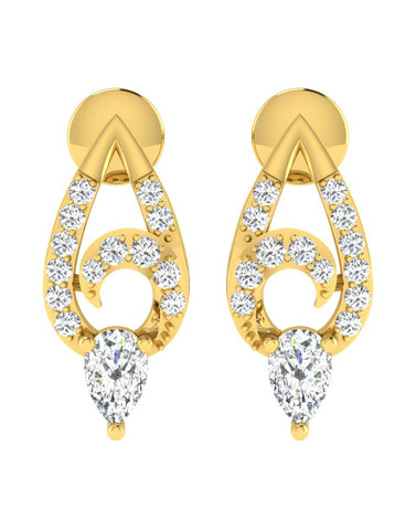 Sparkling chasm passion earrings