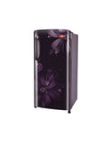 LG 190 L Direct Cool Single Door Refrigerator  (GL-B201APOX, purple orchid, 2017)