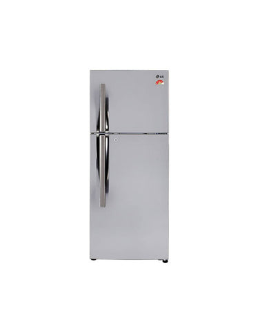 LG 260 L Frost Free Double Door Refrigerator  (GL-I292RPZL, Shiny Steel, 2016)